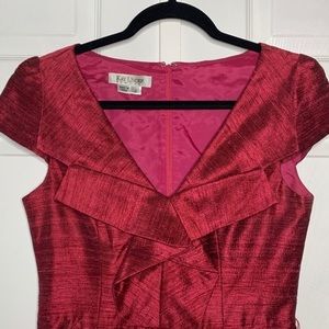Kay Unger Red Cocktail Dress Size 6